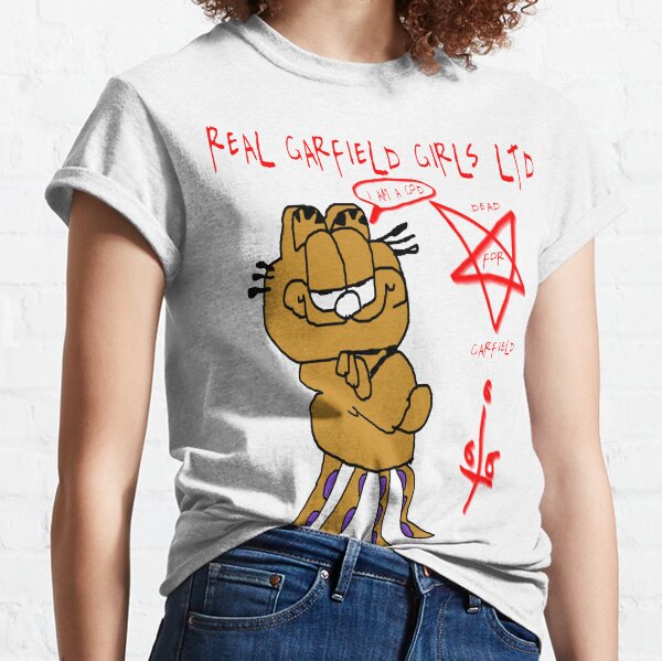 Garfield Ladies The Cat Shirt - Ladies Classic and Odie Clothing