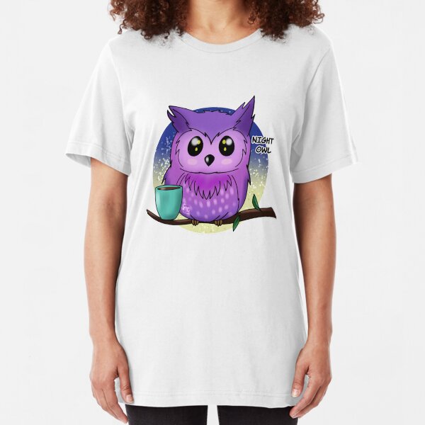 Night owl Slim Fit T-Shirt