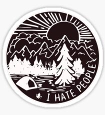 I hate People Sticker
