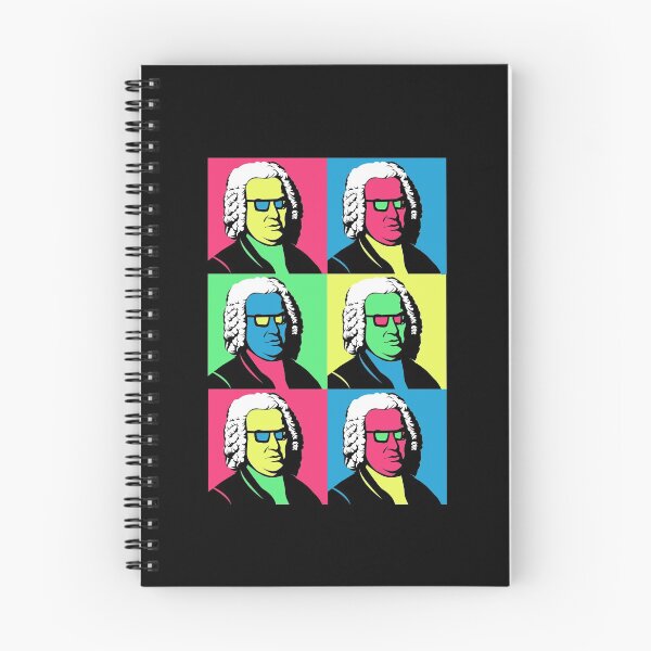 Artikelvorschau, Bach Pop Art entworfen und verkauft von Yipptee Shirts.