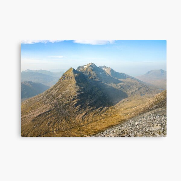Liathach from Beinn Eighe Metal Print