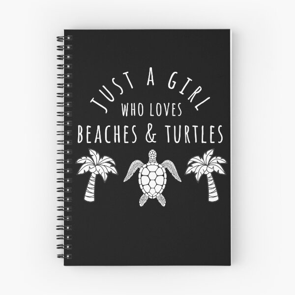 Item preview, Just A Girl Who Loves Turtles & Beaches  designed and sold by MooonTees.