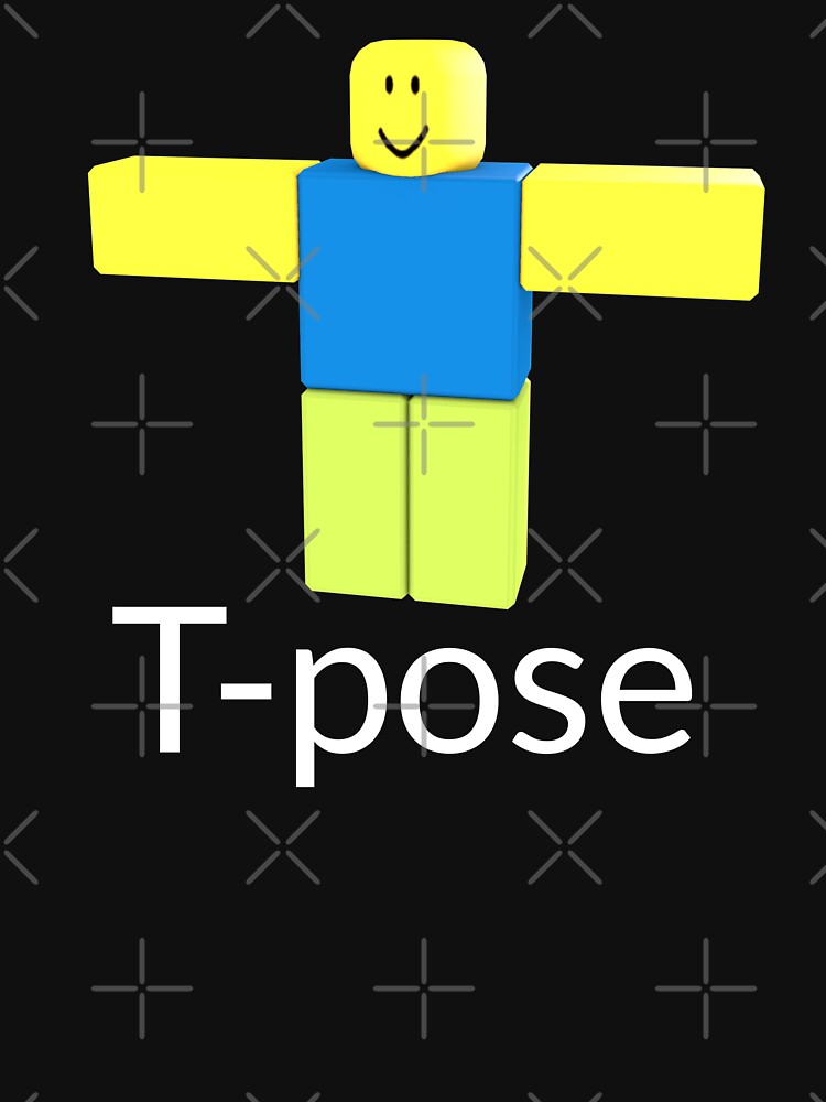 Roblox Noob T Pose Gift For Gamers Pullover Hoodie By Smoothnoob Redbubble - roblox noob sweatshirts hoodies redbubble