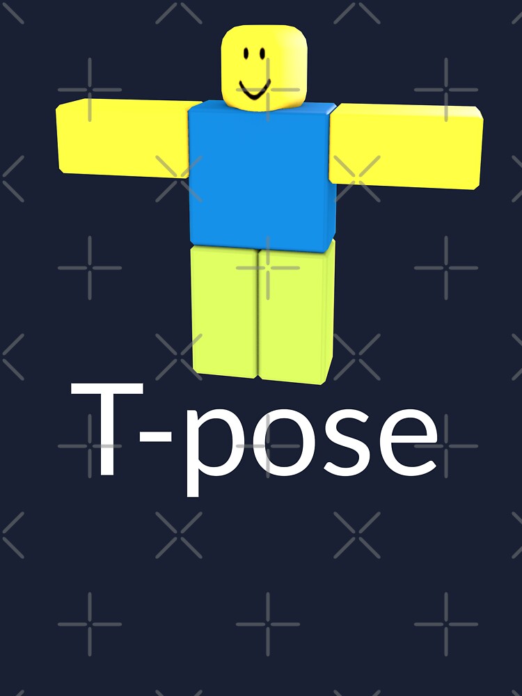 Blue Noob Shirt Roblox