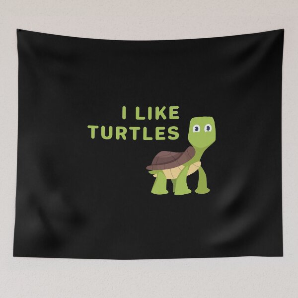 Item preview, I Like Turtles designed and sold by MooonTees.