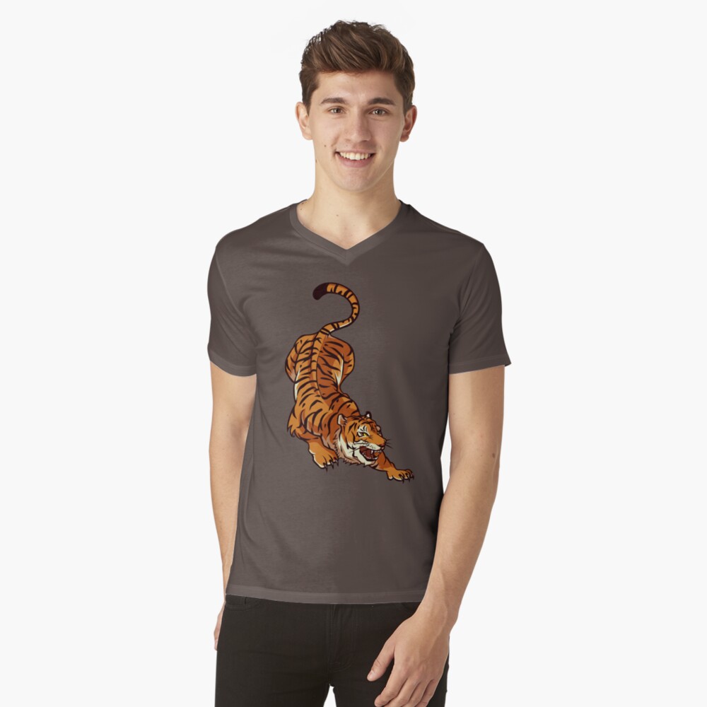 Item preview, V-Neck T-Shirt designed and sold by Villian-KK.