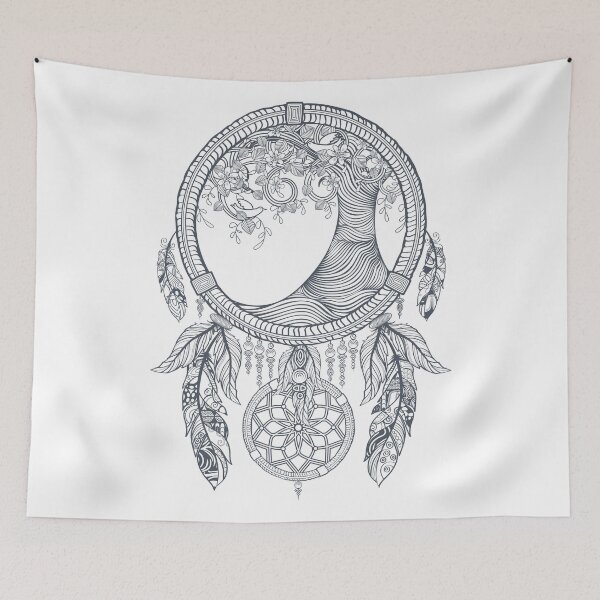 Item preview, Dreamcatcher Tree designed and sold by serenaking.