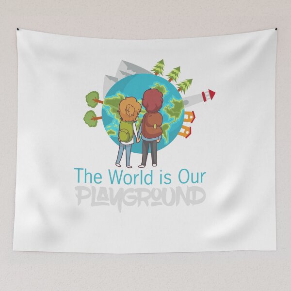 Item preview, The World is Our Playground  designed and sold by thewhitteeguy.