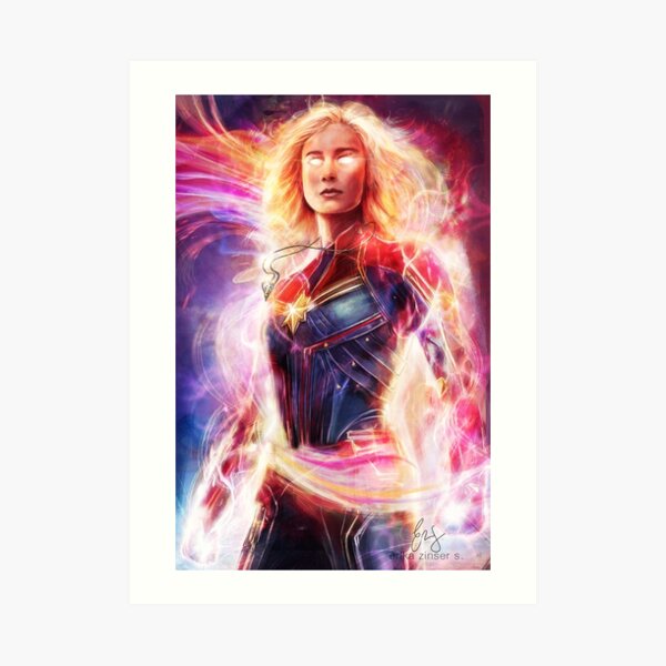 Carol Danvers Art Print