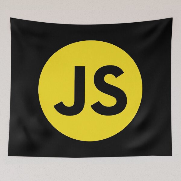 Item preview, JS Javascript circle logo popsocket designed and sold by ApparelFactory.
