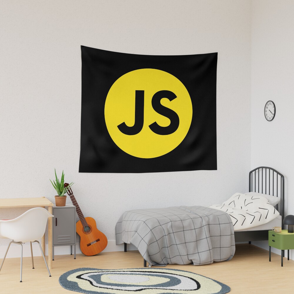 "JS Javascript circle logo popsocket" Art Board Print for Sale by ...