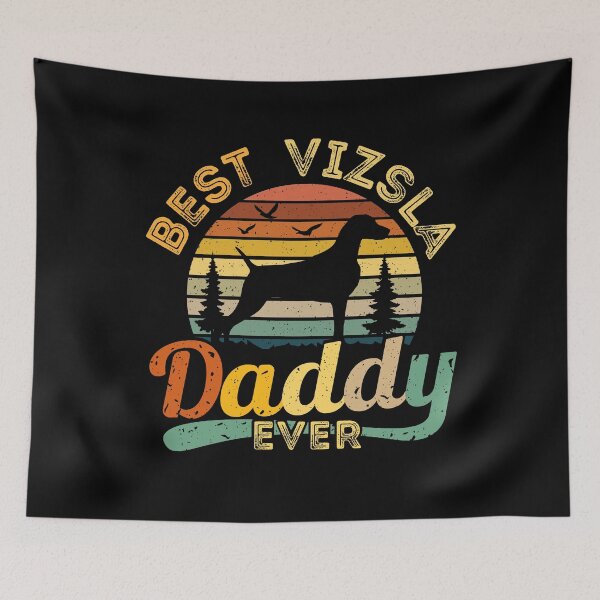 Item preview, Best Vizsla Daddy Ever Retro Vintage designed and sold by rafaeltto.