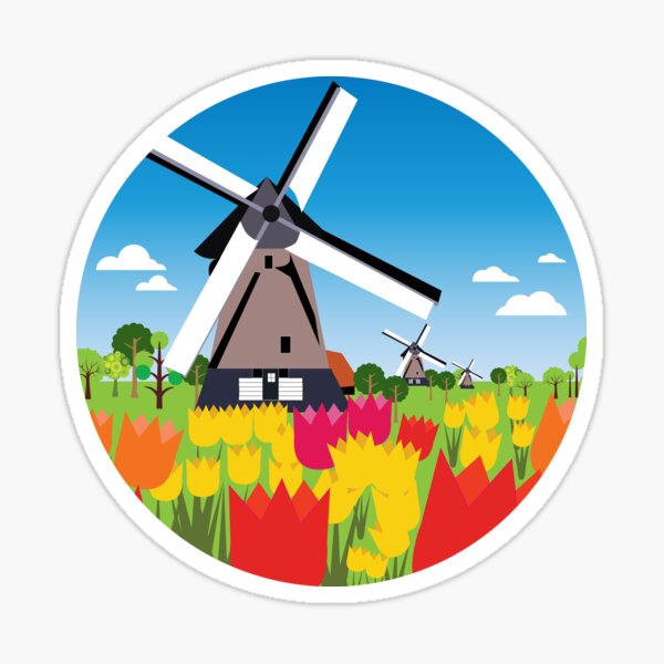 Item preview, Dutch landscape  designed and sold by Design4uStudio.