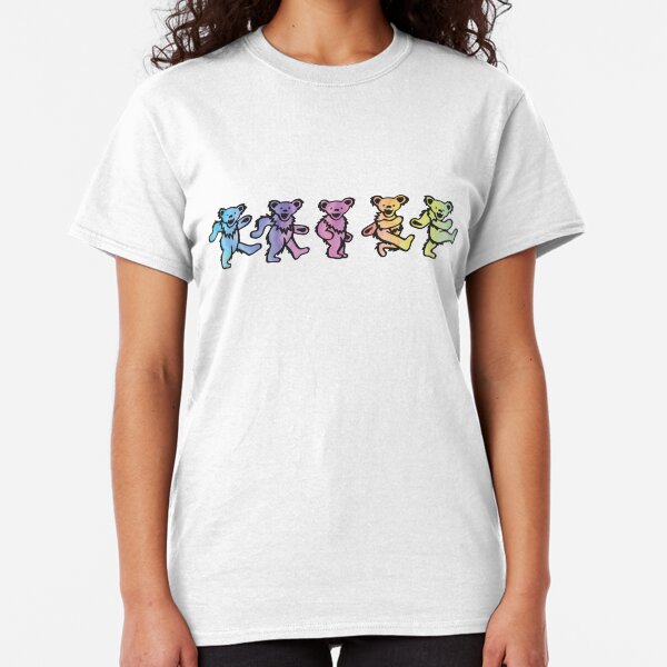 Colorful Dancing Bears Classic T-Shirt
