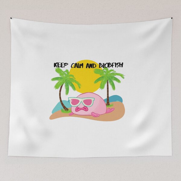 Item preview, Keep Calm Tropical Sunglasses Blobfish designed and sold by Awesomefamily.