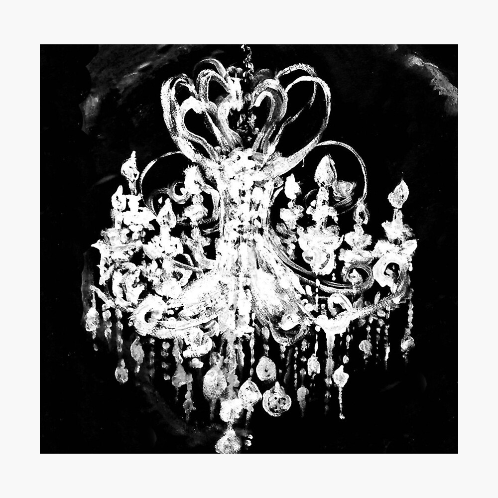 Crystal chandelier Poster