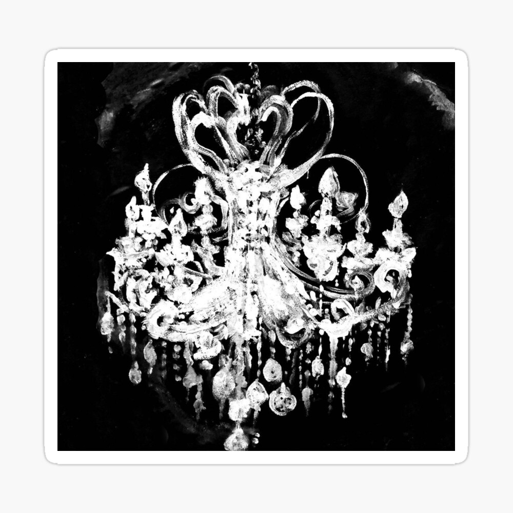 Crystal chandelier Poster