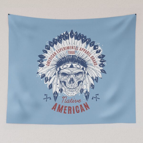 Item preview, Native American Skull designed and sold by Robert Lynch.