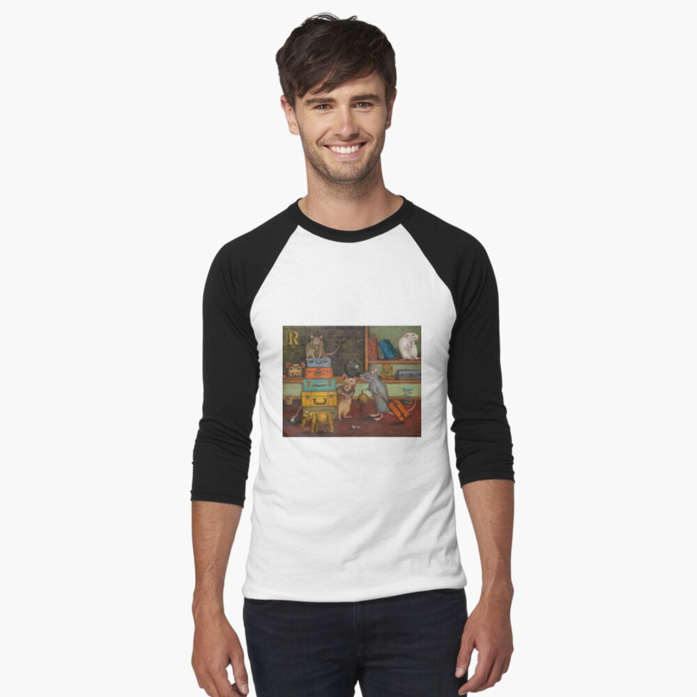 Item preview, Baseball ¾ Sleeve T-Shirt designed and sold by LeahSaulnier.