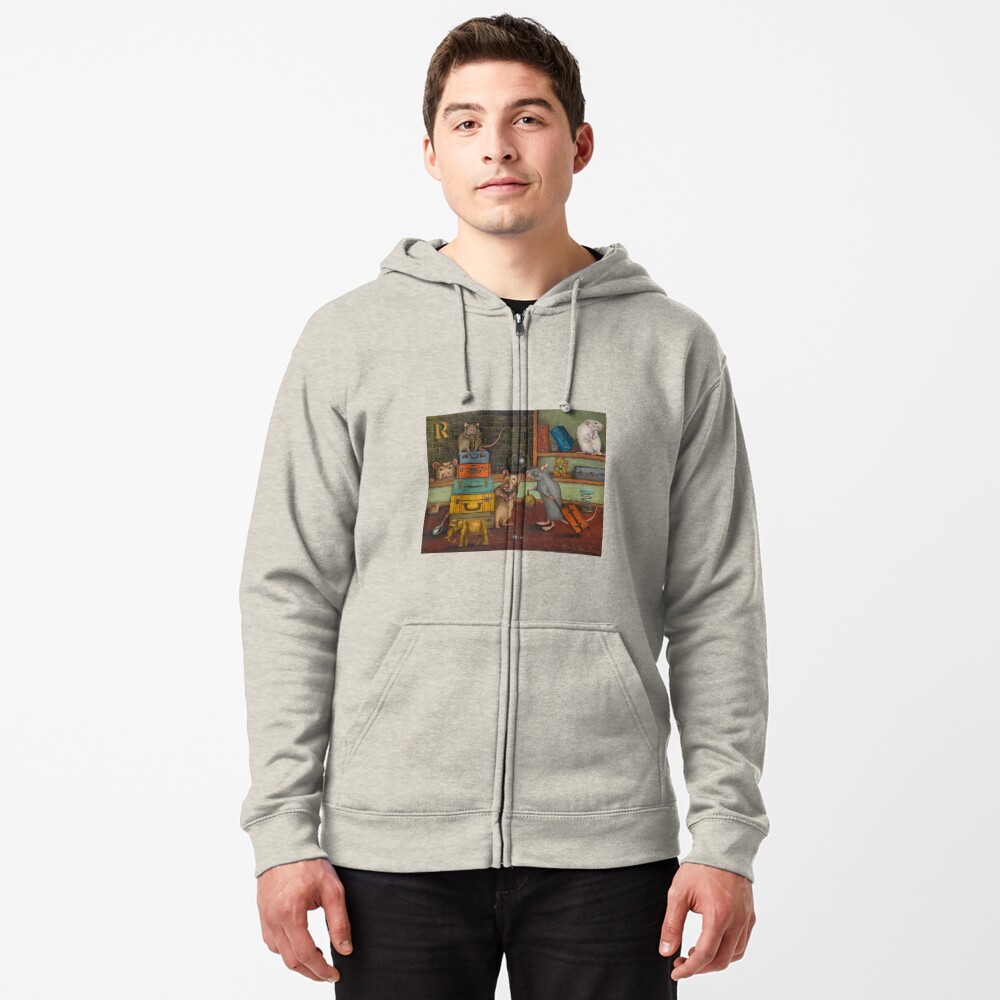 Item preview, Zipped Hoodie designed and sold by LeahSaulnier.