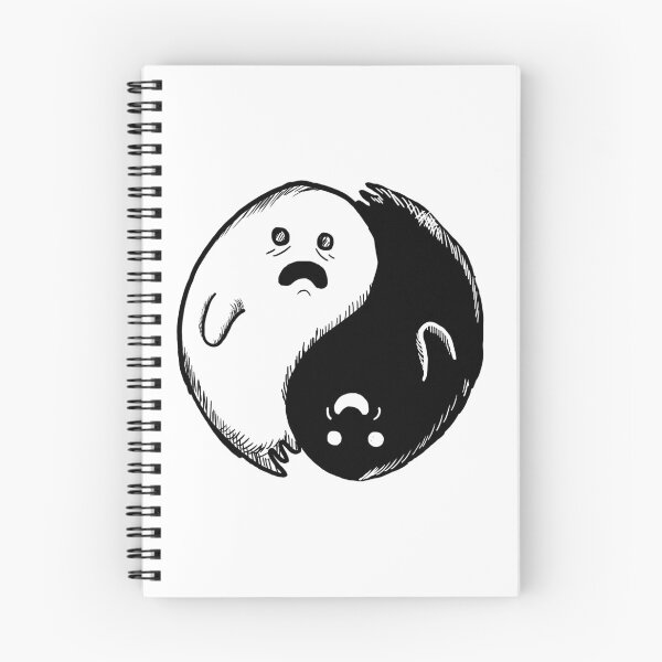 Item preview, Yin Yang Ghosts - centred designed and sold by SharkEyesDesign.