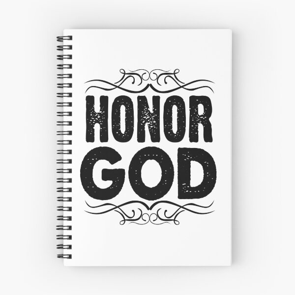 Aperçu de l'œuvre Honour God-Cool Faded Font créée et vendue par Espied.