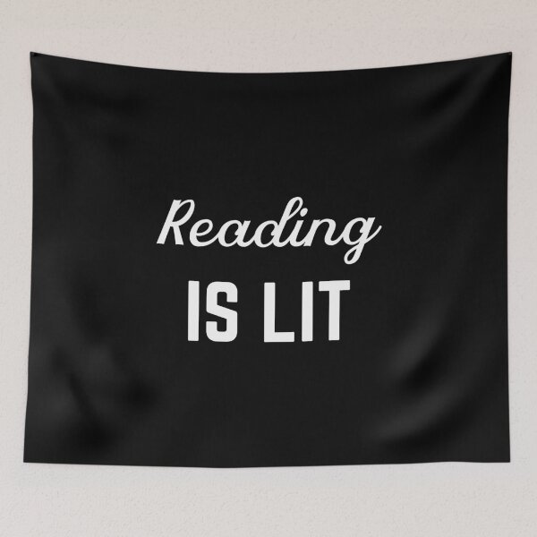 Item preview, Funny Reading Is Lit design - Trendy Gift For Readers designed and sold by DNH Threads.
