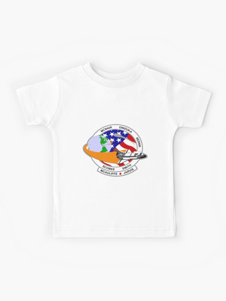 STS-51L Mission Patch: Last Flight of Challenger | Kids T-Shirt