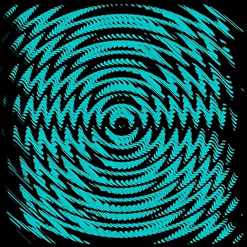 Artwork thumbnail, Distorted waves Invert. by Fender0815