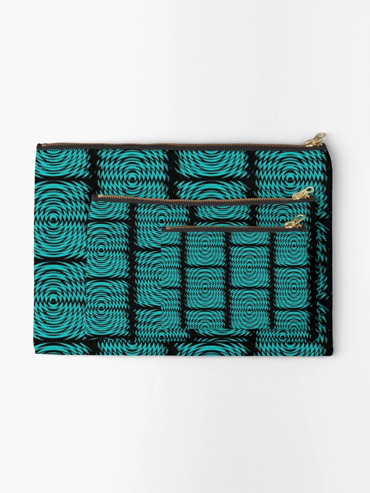 Thumbnail 2 of 4, Zipper Pouch, Distorted waves Invert. designed and sold by Fender0815.