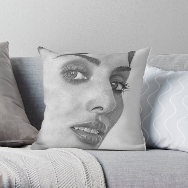 Natalie Imbruglia Throw Pillow