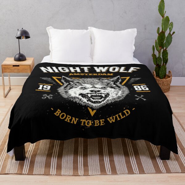 Item preview, Night Wolf - Born to be Wild designed and sold by Robert Lynch.
