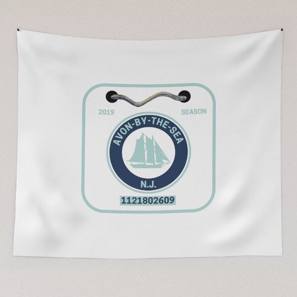 Item preview, Avon By The Sea New Jersey Beach Badge designed and sold by fearcity.