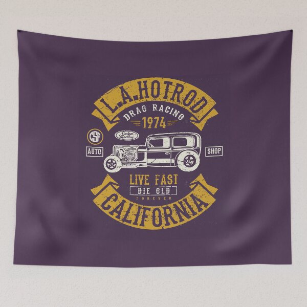 Aperçu de l'œuvre LA Hotrod créée et vendue par crazy-s-factory.