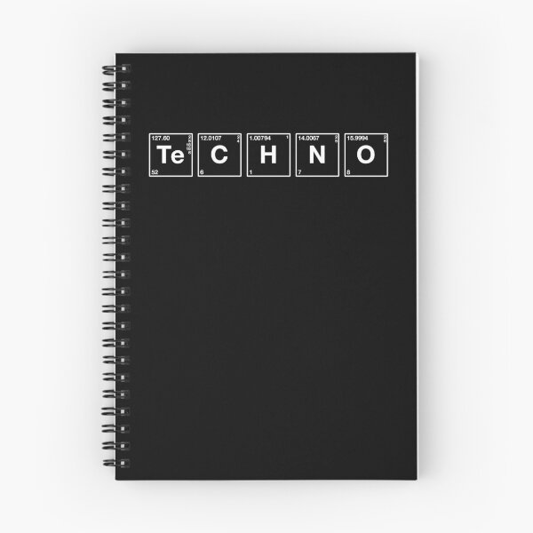 Item preview, Techno music Periodic chemical elements designed and sold by k3rstman1.