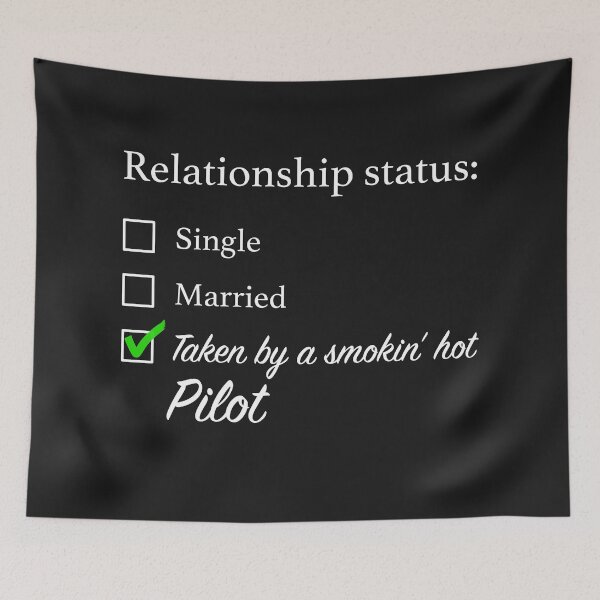Item preview, Relationship Status Pilot designed and sold by overflowhidden.