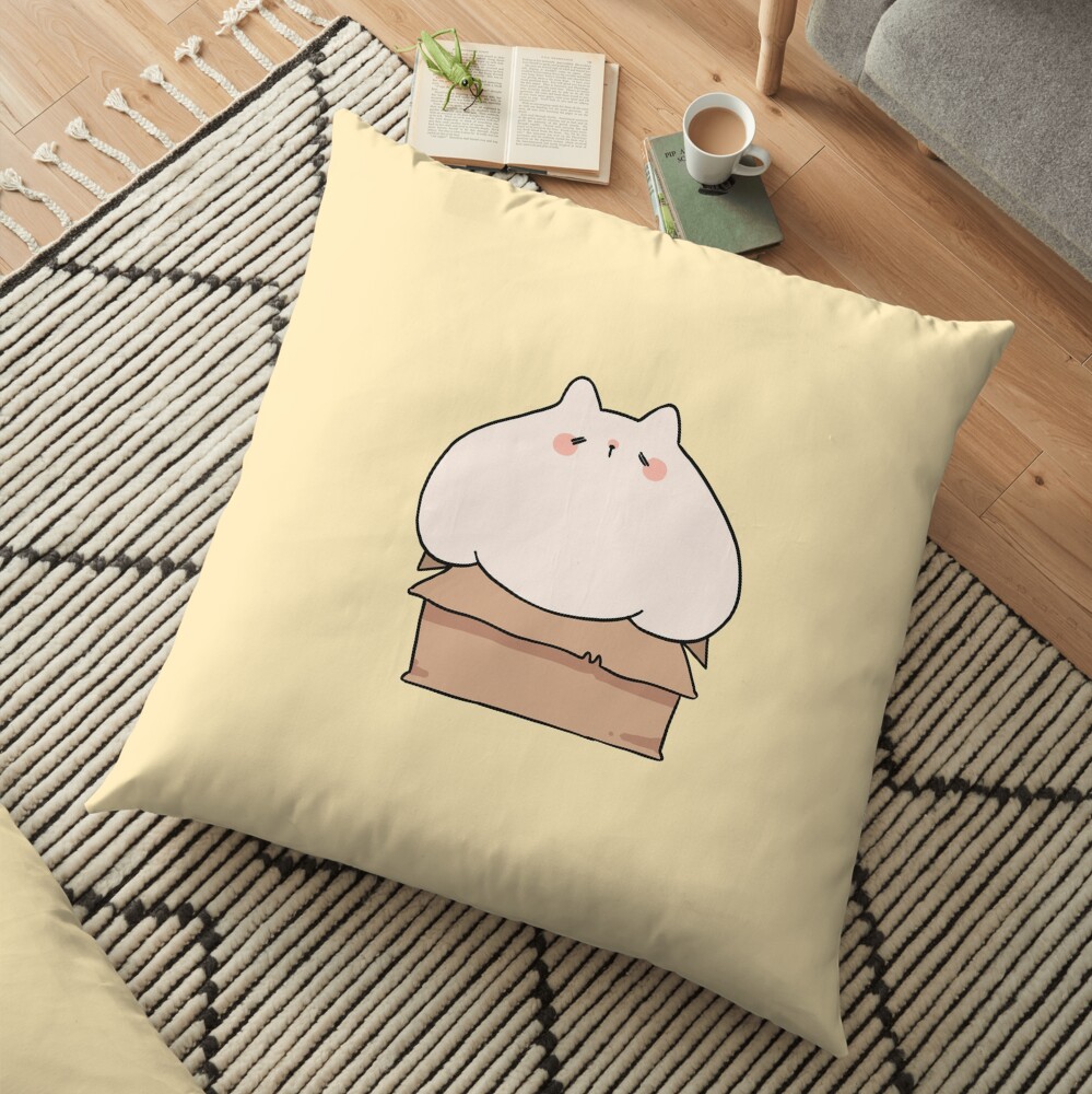 If I fits, I sits. Floor Pillow