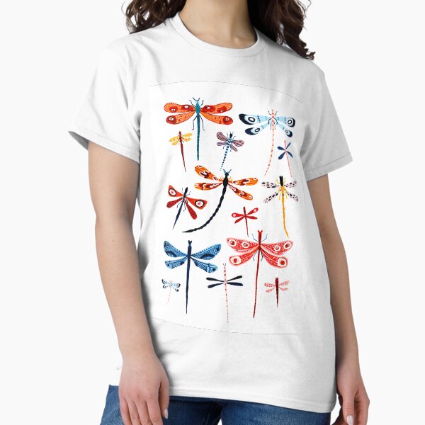 Item preview, Woodland Dragonflies designed and sold by Amber Davenport.