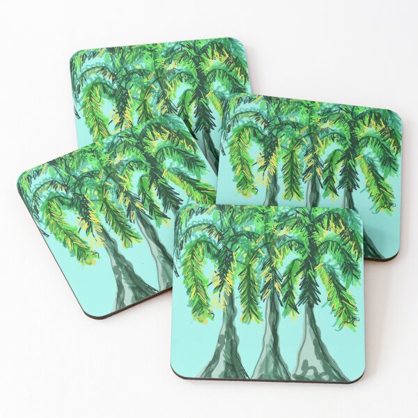 Item preview, Three Whimsical Palm Trees designed and sold by Annette Marionneaux Stevenson.