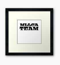 Mallorca Team Gerahmtes Wandbild