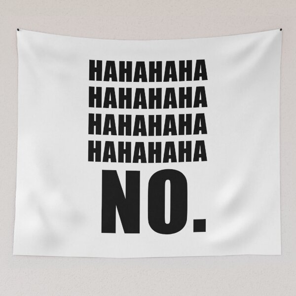 Item preview, hahahaha No / It's going to be nope designed and sold by AsKartongs.