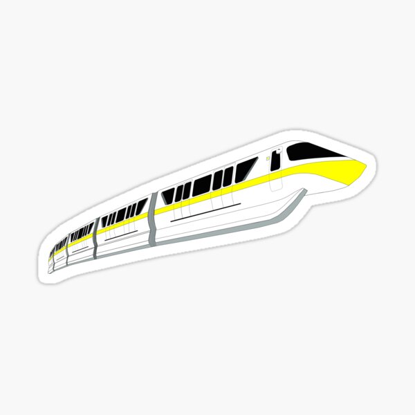 Item preview, Yellow monorail designed and sold by FandomTrading.