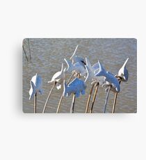 FLYING FISH Canvas Print