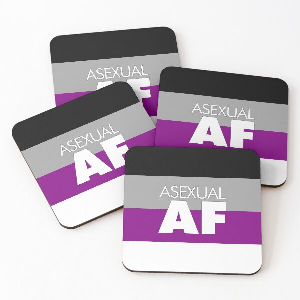 Item preview, Asexual AF Flag designed and sold by PrettyDanny.