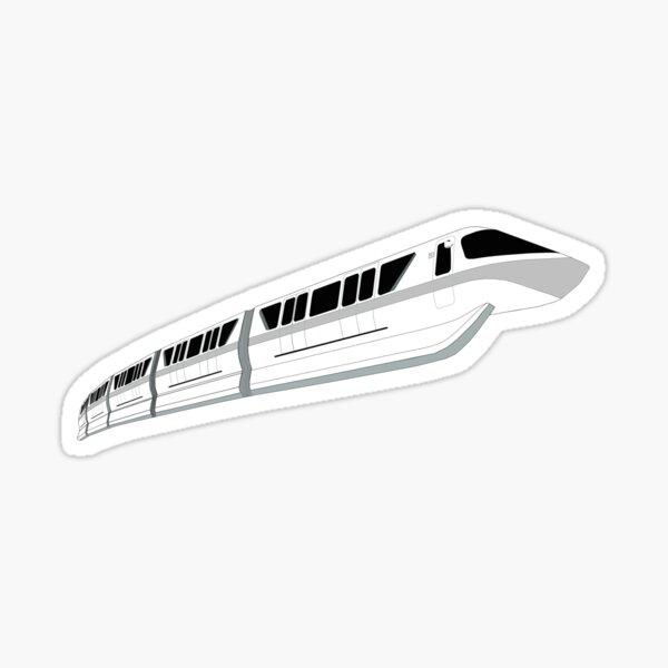 Item preview, Silver Monorail designed and sold by FandomTrading.