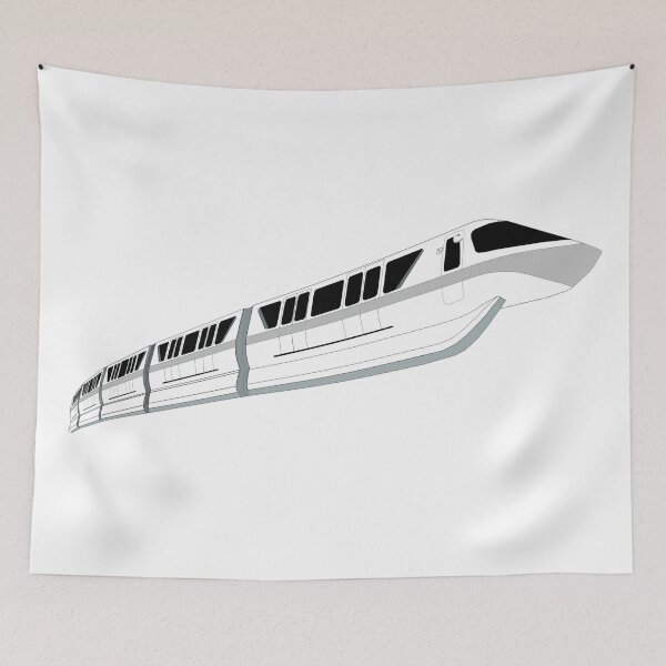 Item preview, Silver Monorail designed and sold by FandomTrading.