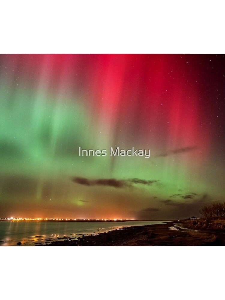 Aperçu 5 sur 5. Robe trapèze avec l'œuvre Broadbay Aurora créée et vendue par InnesMackay.