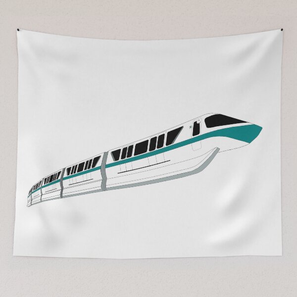 Item preview, Teal Monorail designed and sold by FandomTrading.