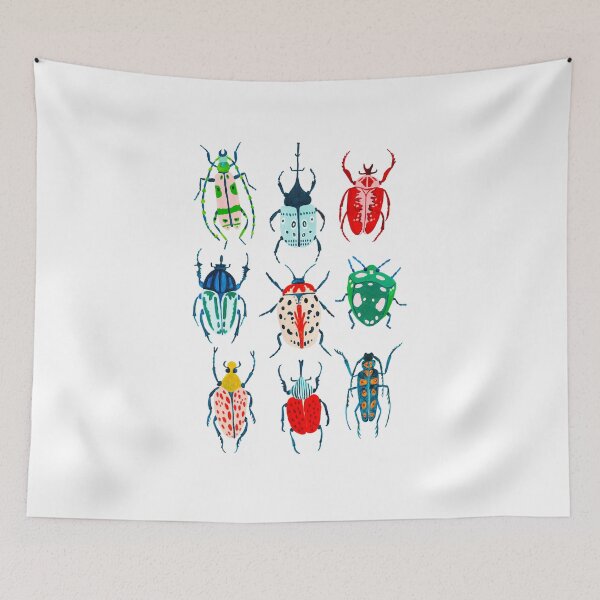 Item preview, Garden Beetles designed and sold by Amber Davenport.