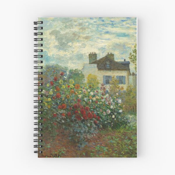 Item preview, The Artist's Garden in Argenteuil (A Corner of the Garden with Dahlias) by Claude Monet (1873) designed and sold by allhistory.